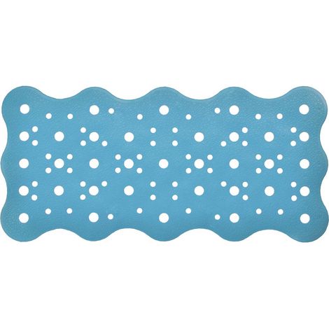 Antiscivolo Badteppich Oceano blau mit Saugnäpfen 33 × 70 cm (1/2)