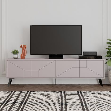 TV-Möbel Dune Mokka Melamin 180x50x29,6 cm (1/5)