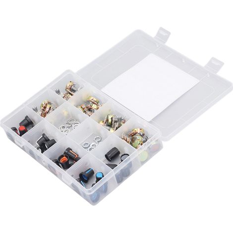 d assortiment de 75 potentiomètres B5K B10K B20K B50K B100K