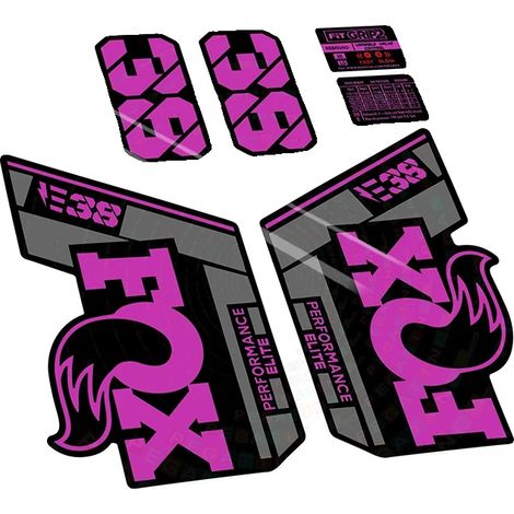 Pegatinas, vinilo resistente, diseños personalizables, fucsia (1/2)