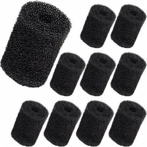 12 paquetes de cepillos de espuma para cola de robot Polaris 180, 280, 360, 380, 480, 3900 Sport, cola de repuesto para limpiador de piscina Polaris Vac-Sweep para manguera de barrido de alta densidad (1/4)
