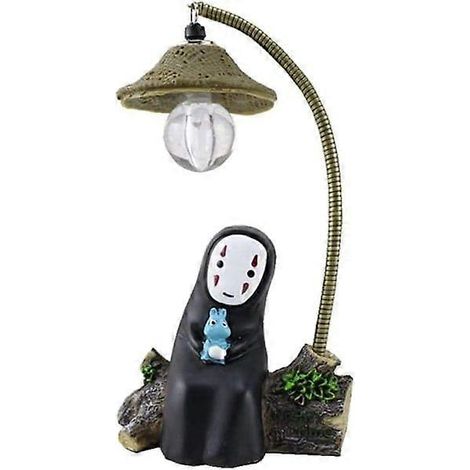 Veilleuse Sans-Visage, figurines d'anime, lampe de table pour enfants, cadeau, décoration intérieure, ornement, poupée artisanale en résine (1/4)