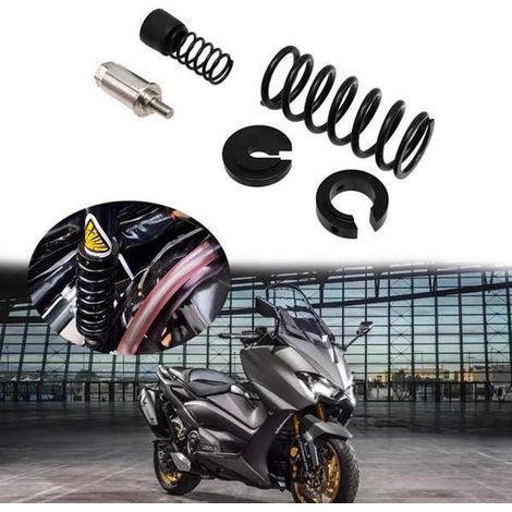 Geeignet für die Modifikation der Sitzfederung des Yamaha XMAX300 Motorrads. (1/4)