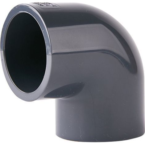 Manchon coude 90 pvc 40mm raccord pression pvc PN16,DN32(2 pcs) (1/5)