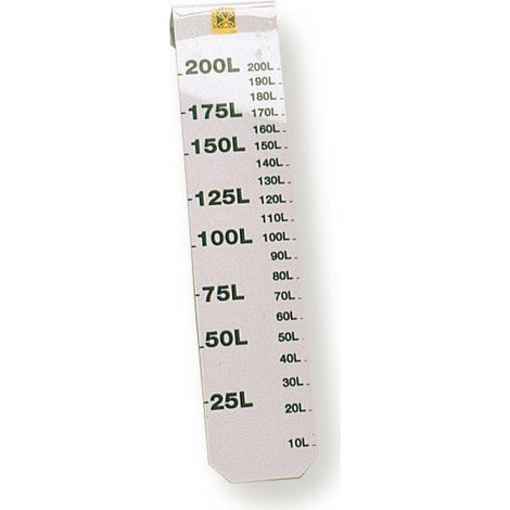 Réglette Blanche - de 10 à 200 litres - Mondelin