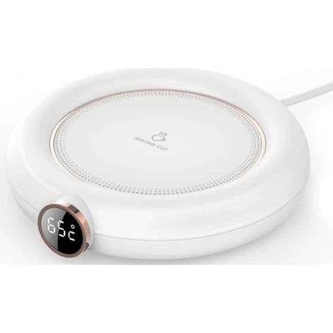 Chauffe-tasse de bureau avec arrêt automatique USB, chauffe-boissons électrique pour café, chocolat chaud, thé, lait (1/5)
