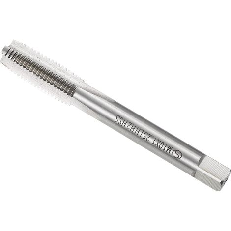 Filetage Fraisage Tarauds, Métrique M10 x 1,25 Filetage H2, Haute Vitesse Acier Machine 3 Droites Cannelures Gauche Main Vis Filetage pour Taraudage Perceuse Machine 1 pièce (1/5)