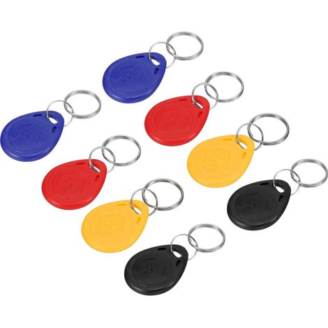 Paquet de 20 porte-cartes d'identité RFID 125KHz, jeton d'étiquette sécurisé, 4 couleurs (1/5)