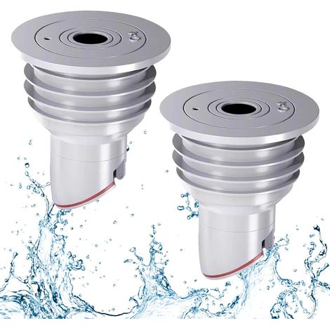 Washing Machine Hose Seal, Anti Odor Valve, Anti Odor Washing Machine Plug, Drain Hose Sealing Cap, Sewer Pipe Seal Seal Ring for Kitchen 35-40 mm (2pcs) (1/5)