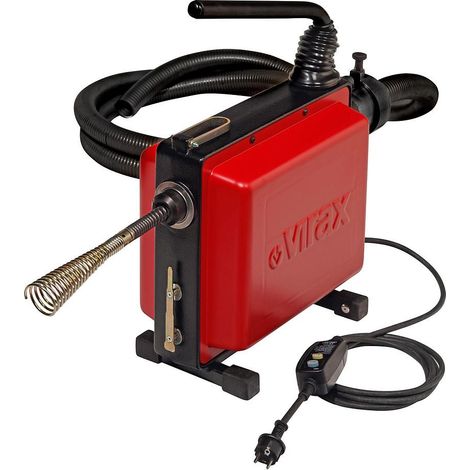 Virax – Déboucheur de canalisation électrique 293130 – Moteur 750W réversible – Sections de câble Ø16/22mm – Protection IP44 (1/3)