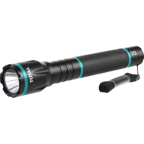 TOTAL - Torcia Led a Batterie 70 Lumen