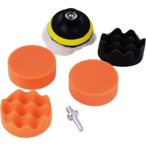 Jeu de disques de polissage, polissage auto-adhésif pour voiture (1/4)