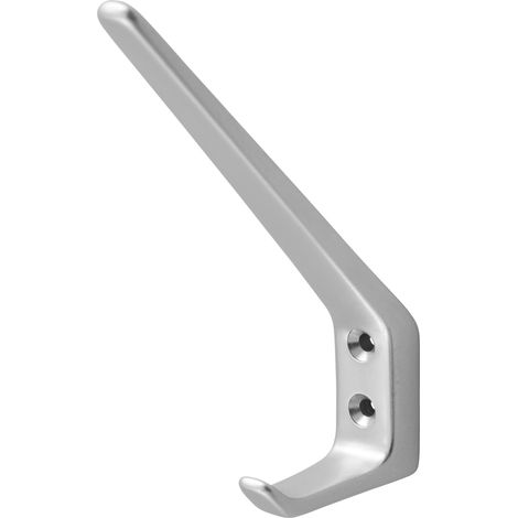 Patère porte-manteau arrondie en aluminium - Par pièce