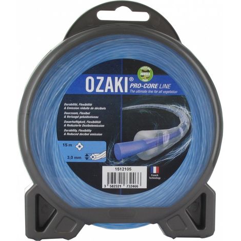 OZAKI PRO-CORE LINE Nylonfadenhülle. Coextrudiert. Länge: 15 m, Ø: 3,00 mm OZAKI