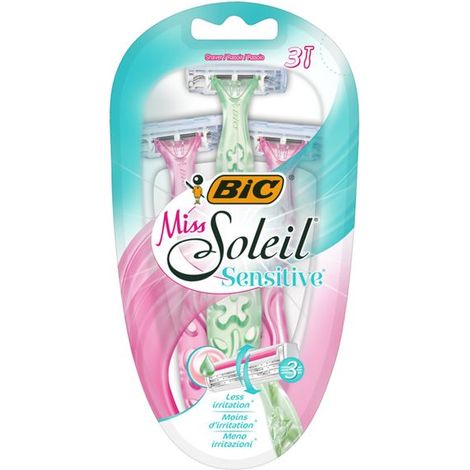 Maquinilla de afeitar BIC Miss Soleil Sensitive - 3 unidades