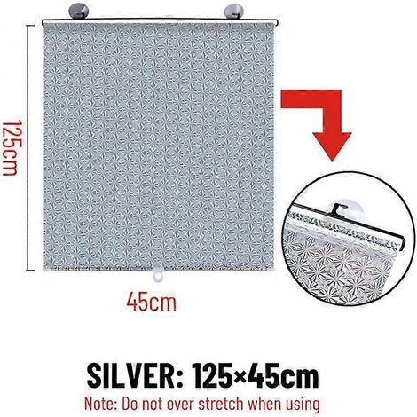 Rideau pare-brise multifonctionnel pliable et universel pour voiture, occultant et rétractable, accessoire auto 09 (1/5)