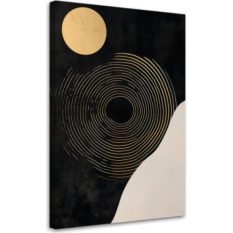 Wandbild Kreis Linien Abstraktion 40x60 cm (1/5)