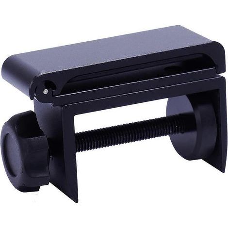 Robuster Kopfhörerständer für den Schreibtisch, kreativer Kopfhörerhalter, Metallaufhänger, praktischer Kopfhörerständer (schwarz) – 11,2 x 8,3 x 3 cm – Schwarz (1/3)