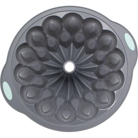 Stampo per torte scanalato in silicone antiaderente, atossico e facile da sformare design pratico per dolci fatti in casa e feste (C, M) (1/5)