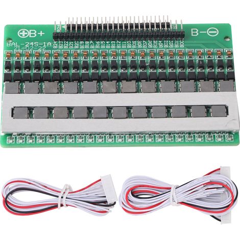 Carte d'Équilibrage Actif pour Batterie LiFePO4 24S avec Connecteur 2.0+2.54mm à Double Rangée (1/5)