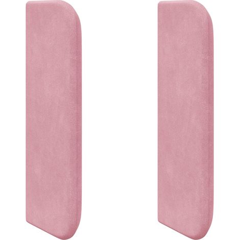 Maison Exclusive - Kopfteil Ohr Rosa 40,5 x 40,5 x 4 cm Samt