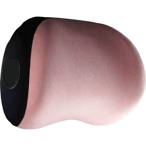Appui-tête Mémoire de Forme pour Siège Auto, Coussin Cervical et Nuque, Repose-Tête Latéral pour Voiture et Bureau, Rose (1/5)