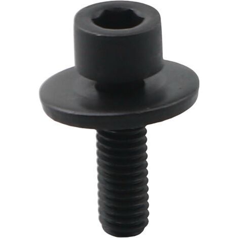 Sechskantschraube M6 x 20 mm für Kreissägen BSS610/BSS611/DSS610/DSS611 – Ersatzteilnummer 266133-3, Metall, Schwarz, 8 Stück (1/5)