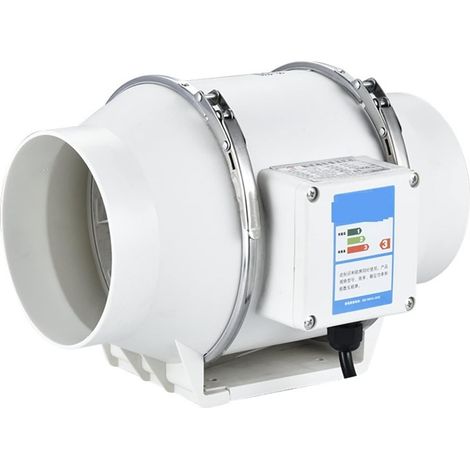 Ventilateur de plafond de ventilation d'air de RV Ventilateurs D'extraction Ronds Maison Silencieux En Ligne Tuyau Conduit Ventilateur Salle De Bain Extracteur Ventilation Cuisine Toilette Mur Air Pro (1/5)