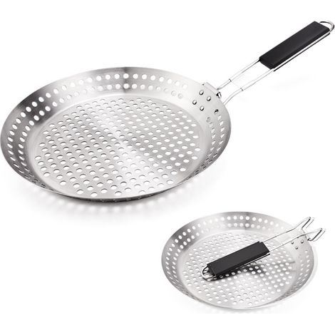 Wok à Légumes Barbecue avec Poignée D30.7cm (1/5)