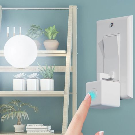 Robot de conmutación Fingerbot Mini Bluetooth con control por aplicación y montaje adhesivo para puertas de garaje y aspiradoras robot. (1/5)