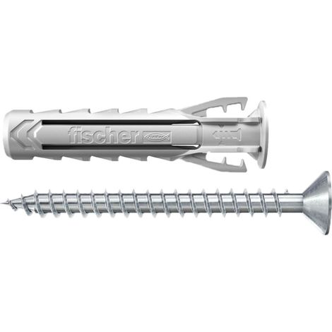 TASSELLO NYLON CON VITE 'SX PLUS -S' Ø 10 x 50 - vite 6 x 60 mm- 25 pezzi  - FISCHER