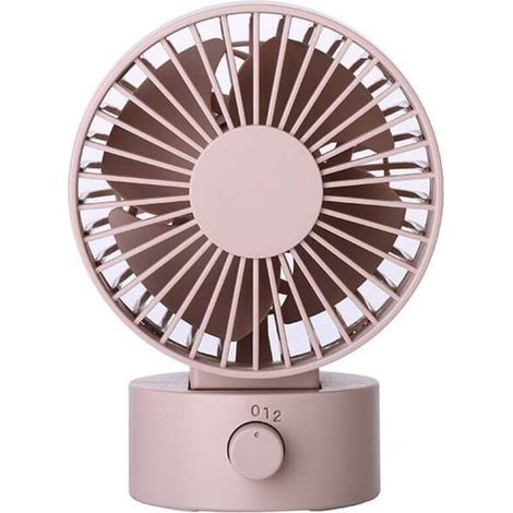 Mini ventilateur de bureau USB, 102×79×138 mm, format de paume, silencieux, trois vitesses de ventilation, un compagnon de refroidissement portable (FMY)-AquaForge (1/3)