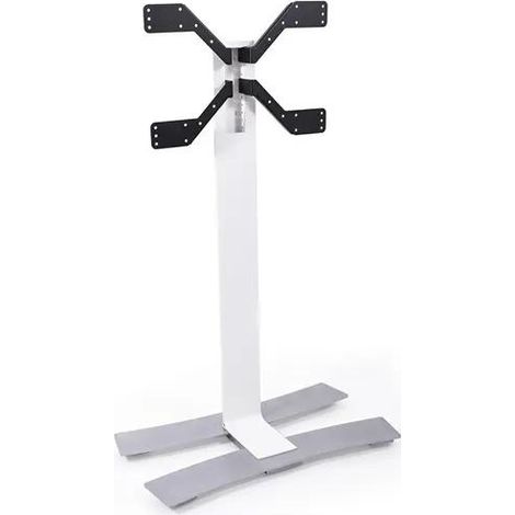 Pied TV ERARD WIIL 1400XL blanc 40-75 pouces 50 kg gestion des câbles 039040 (1/3)