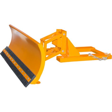 Lame à neige Bauer Südlohn SCH-U-G 180, peinte, jaune orangé (1/2)