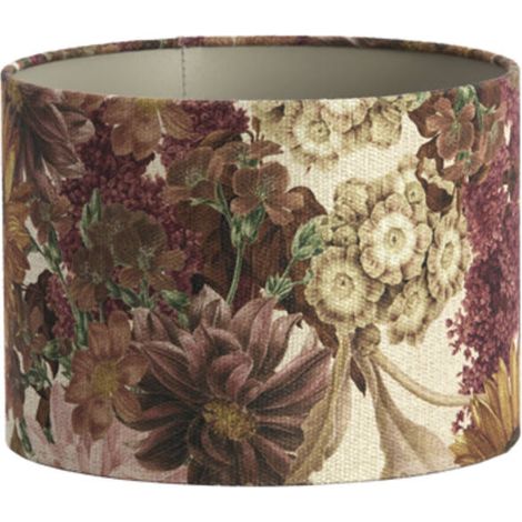 Light & Living - abat-jour - ROSEWOOD - blanc - textile - E27 - (1/3)