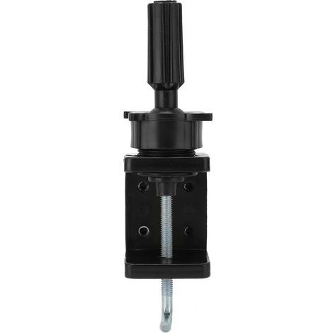 Perruque Tête Mannequin Support Ajustable Portable Sécurité Noir pour Étudiants Coiffeurs Salons (1/5)