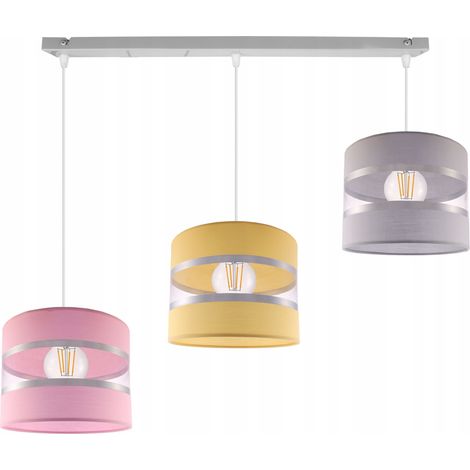 KINDER DECKENLAMPE HÄNGELAMPE KRONLEUCHTER LAMPENSCHIRM (1/5)