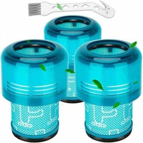 Filter für Dyson V15, 3er-Pack Ersatzfilter für Dyson V11 V15 SV14 SV17 SV22 Detect Animal Absolute Extra Pro Torque Drive Motorhead Staubsauger, Ersetzt DY-970013-02 - Dyson Staubsauger