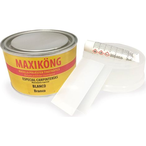 KONIG masilla poliester maxikong 500gr. blanco , 0UNIDADES (1/4)