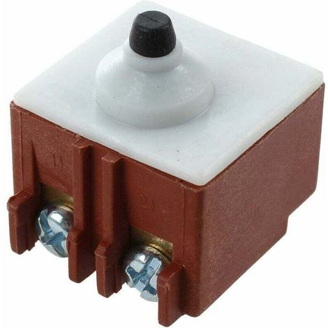 Interruttore a pulsante DPST per smerigliatrice angolare Bosch 6-100, 250 V CA 6 A / 125 V / 12 A