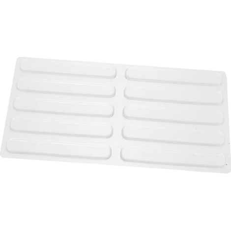 Lot de 10 protections adhésives en silicone pour portes de placards (1/5)