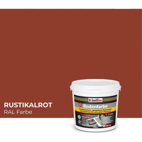 Pintura para carreteras IsolBau para hormigón, color rústico, 7 kg. (1/5)