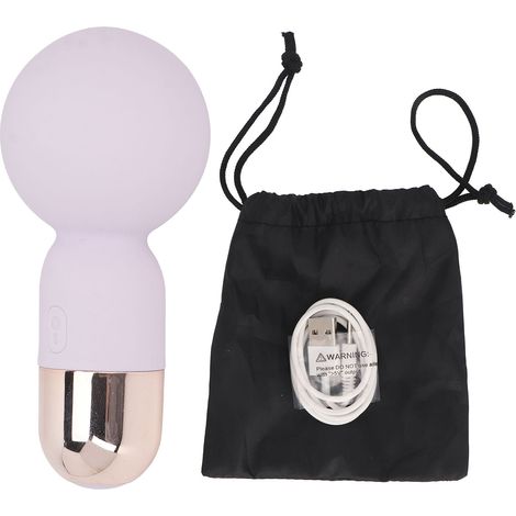 Mini Massageur Vibrant Sans Fil 9 Niveaux - Réduction Douleur, Appareil de Massage Silicone Portable (1/5)
