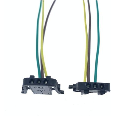 Applicable aux connecteurs de circuit imprimé des feux arrière, de l'éclairage intérieur, de la lampe de lecture et du câblage des feux arrière des Volkswagen Golf 6 et Tiguan -- JB2054-3P