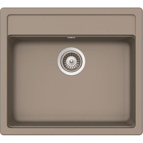 Schock Einbaubecken Cristadur Mono N-100 A Green Line Twilight TWI Exzenterbedienung (1/3)