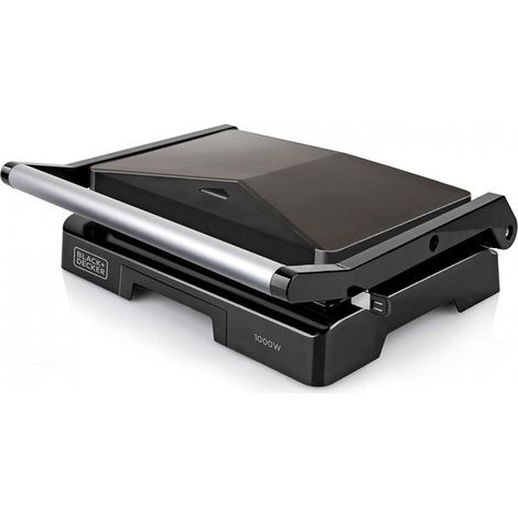 Black & Decker BXGR1000E Elektrischer Grill schwarz 1000 W (1/5)