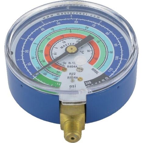 Man贸metro baja presi贸n azul UNIVERSAL KL090266