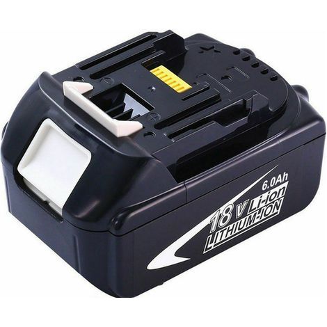 Batterie de Remplacement Li-ion 18V 6.0Ah pour Makita BL1860 - Autonomie 2h