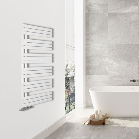 AICA Sanitär Heizkörper heizung badheizkörper Handtuchwärmer 1599x600mm Wandheizung Einseitig Neu Weiss (1/5)