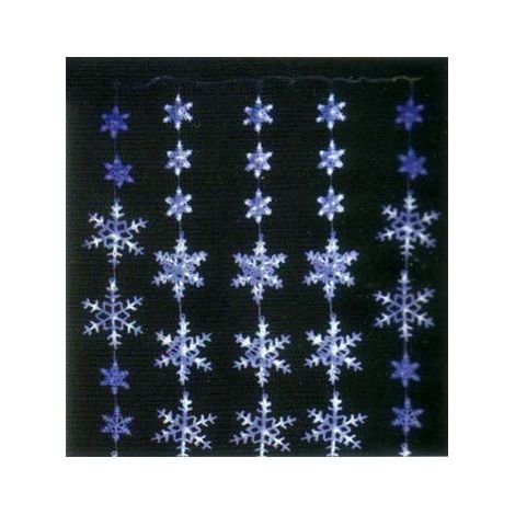 Cortina luces LED copos